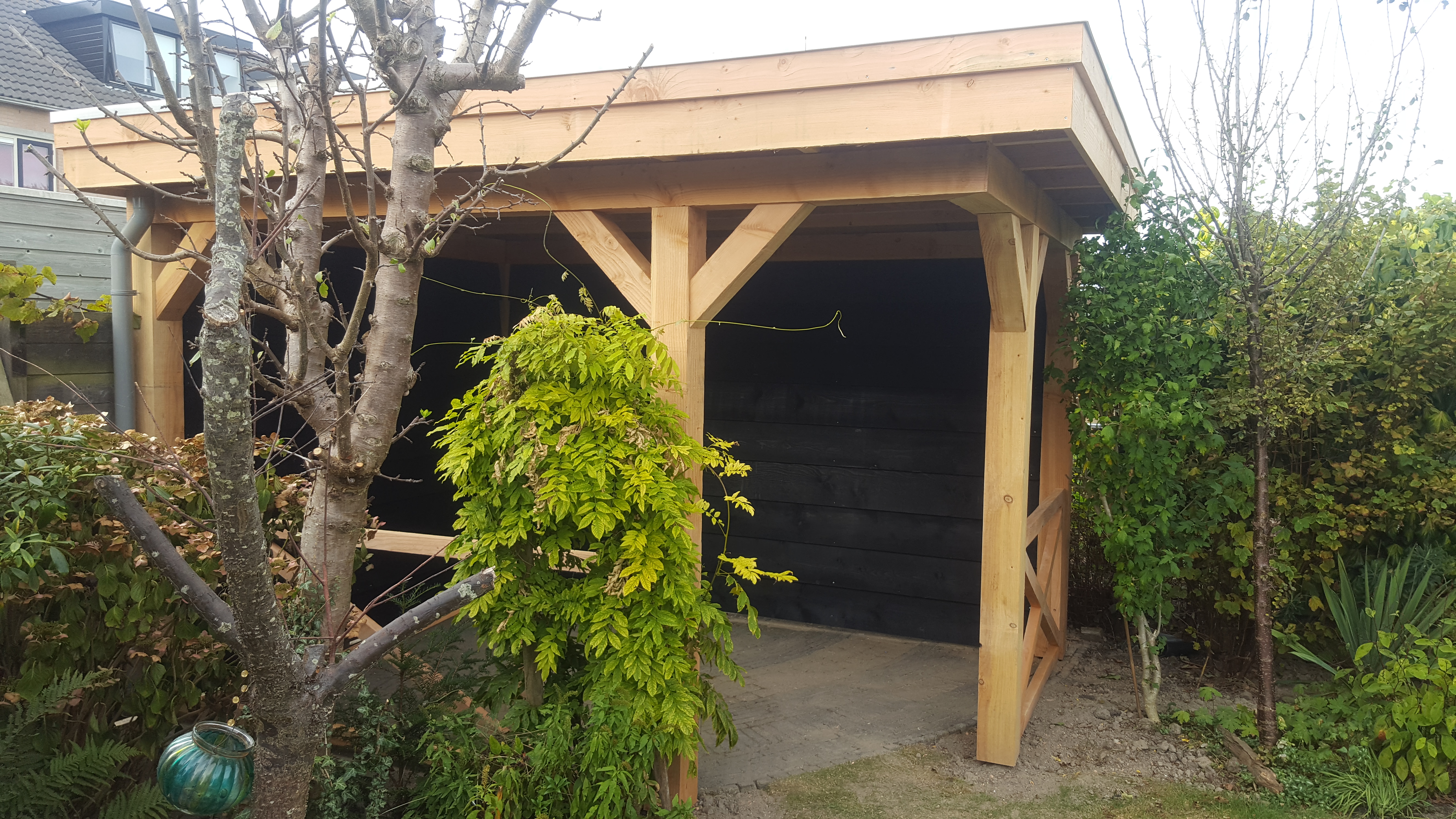 Project: Fraaie veranda van douglashout